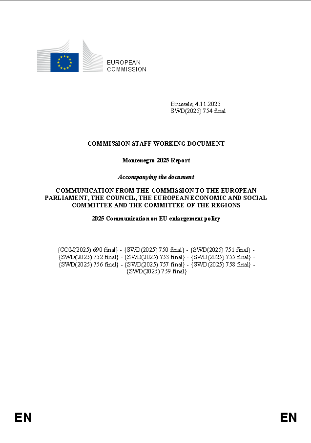 Montenegro 2025 Report